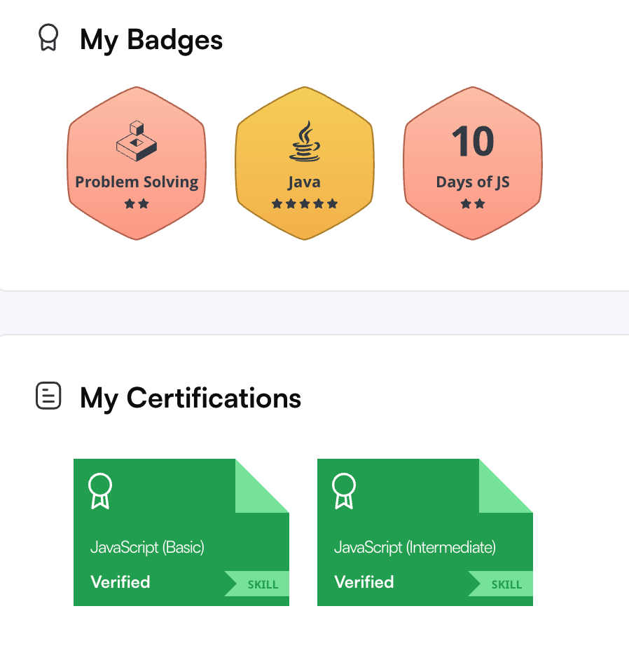 Hackerank javascript intermediate